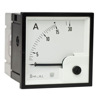 AMPEREMETER PAN RQ72E 15A 2XIN (Rexel)