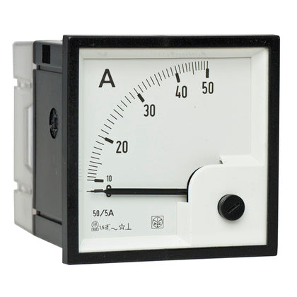 AMPEREMETER PANEL RQ72E 50/5A (Rexel)