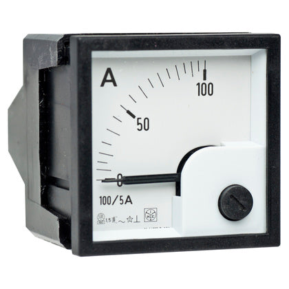 AMPEREMETER PANEL RQ48E 100/5A (Rexel)