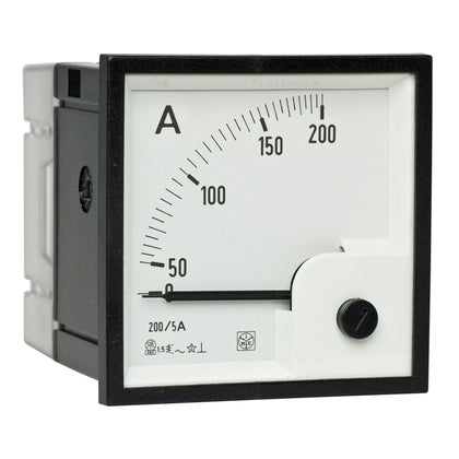 AMPEREMETER PANEL RQ72E 200/5A (Rexel)