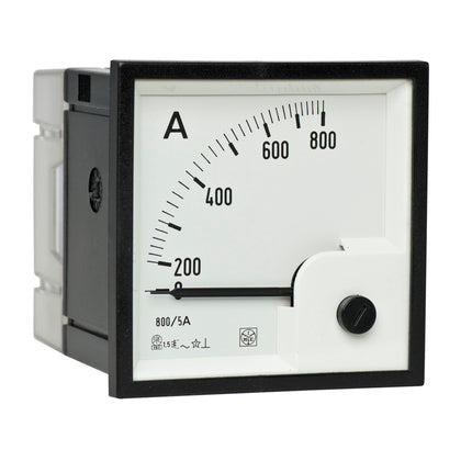 AMPEREMETER PANEL RQ72E 800/5A (Rexel)