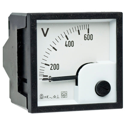 VOLTMETER PANEL RQ48E 600V (Rexel)