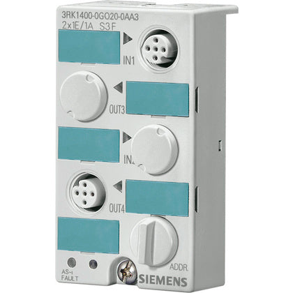 ASI-MODUL IP67 2I/2Q M12 3RK1400-0GQ20-0AA3 (Rexel)