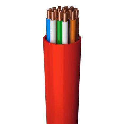 ELQYB Pure 10x2x1,0 MM RÖD (Rexel)