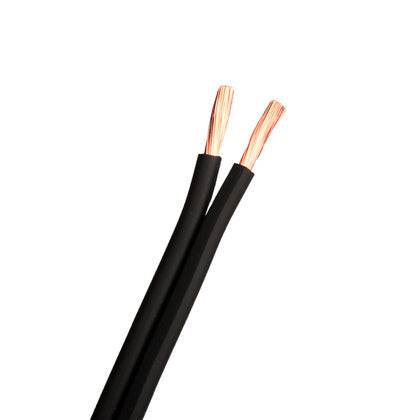 HÖGT.KABEL 2X1.6 SVART B200 (Rexel)