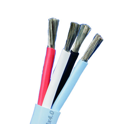 HÖGT.KABEL RUND 4X4 BLÅ B50 (Rexel)