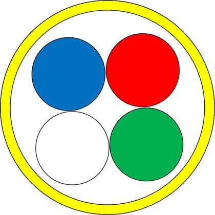 4F Blåsfiber EPSU MM OM4 (Rexel)