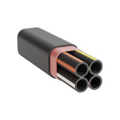 Mikrorör 4x16/12 S12PK/BK500m (Rexel)