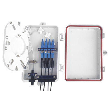 Skarv/ÖP-box fiber 4xSC simpl (Rexel)