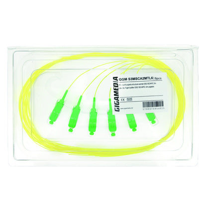 Pigtail SC/APC SM G652D 2m 6st (Rexel)