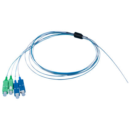 Fanout 4xSM SC/UPC+SC/APC 2,3m (Rexel)