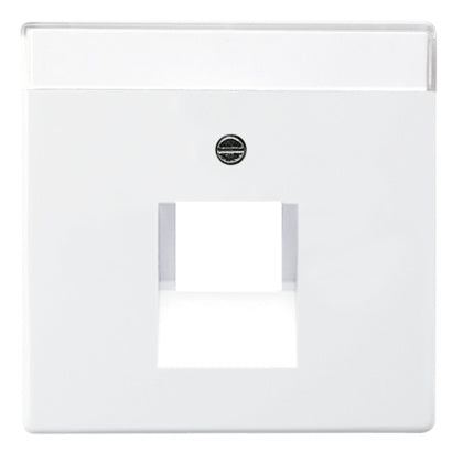 Centrumpl f 1xRJ45 Vit (Rexel)