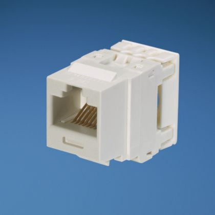Modularjack Kat6A UTP vit (Rexel)