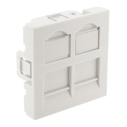 Centrumlock 45x45 2xRJ45 plan (Rexel)