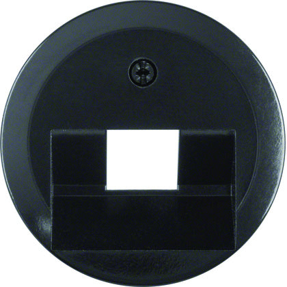Centrumbricka 1xRJ45 1930 Sv (Rexel)