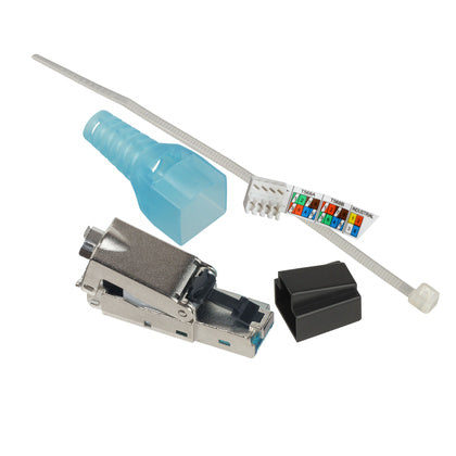 RJ45 PLUGG KAT 6A STP (Rexel)