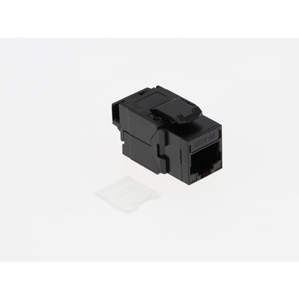 Modularjack 6A UTP svart, 6st (Rexel)