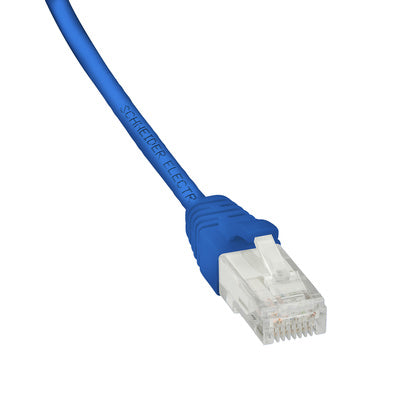 PATCH-K K6 4P U/UTP 1M BLÅ (Rexel)