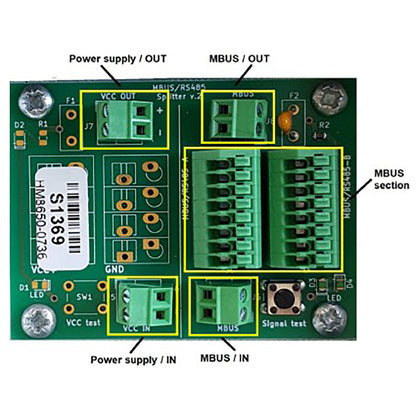 Splitter S7 MBUS v.1.1 (Rexel)