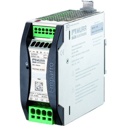Nätaggr 360-500V 24V 5A DC (Rexel)