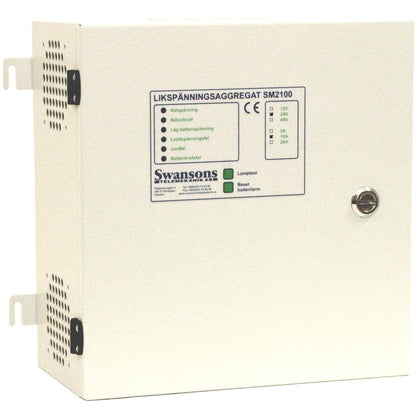 Batteribackup 24V 10A max 45Ah (Rexel)