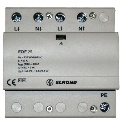SKYDD MED EMC-FILTER 25A (Rexel)