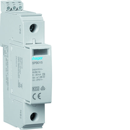 ÖSS T2 1P 40kA TNC +kontakt (Rexel)