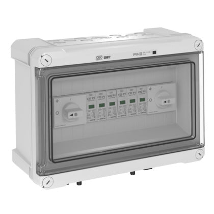 PV kapsl. 1kV, DC brytare 2MPP (Rexel)