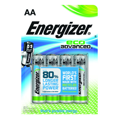 BATTERI ECO ADV AA/E91 4p (Rexel)