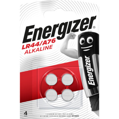 BATTERI ALK LR44/A76 BP4 (Rexel)