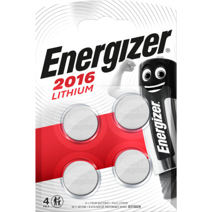 BATTERI LITIUM CR2016 BP4 (Rexel)
