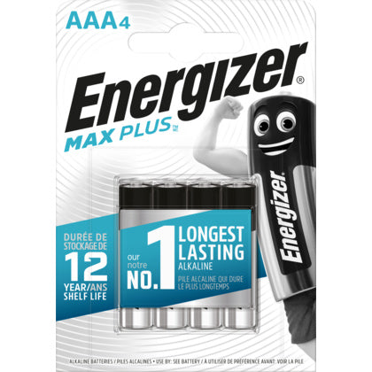 BATTERI Max Plus AAA/E92 BP4 (Rexel)