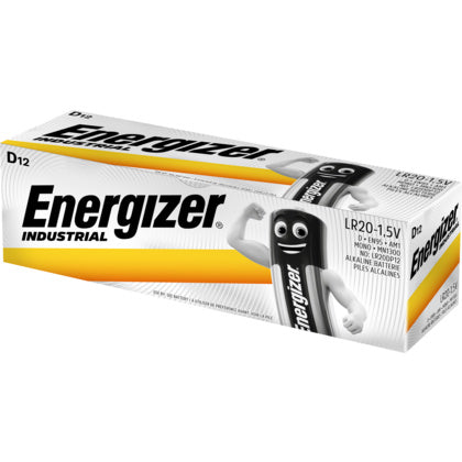 BATTERI INDUST D/LR20 DP12 (Rexel)