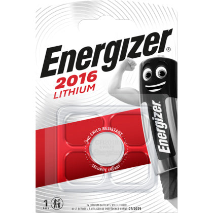 BATTERI LITIUM CR2016 FSB1 (Rexel)