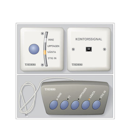 Entrésignalsystem UVS paket (Rexel)