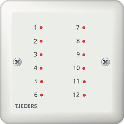 Indikering Opt 12*2mm Röd (Rexel)