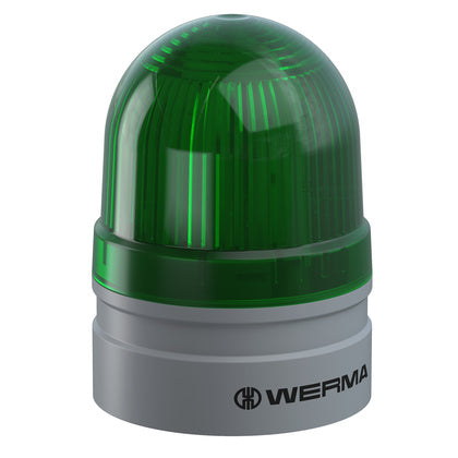 Varningsljus mini 24V Grön (Rexel)