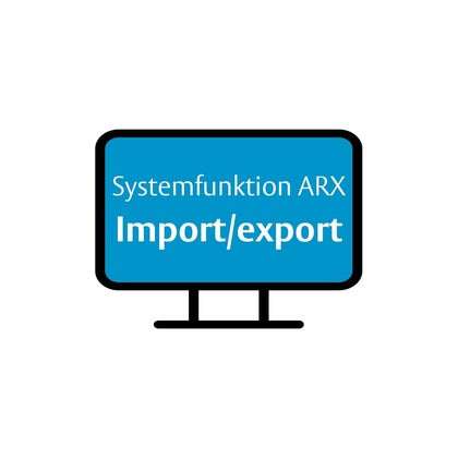 Systemfunkt. ARX Import/Export (Rexel)