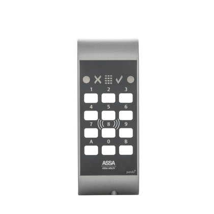 Skal Pando Secure, silver (Rexel)