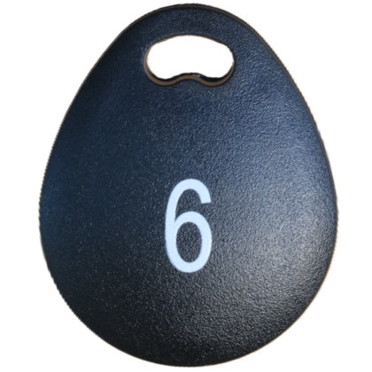 Passerbricka MD34 "6" Svart (Rexel)