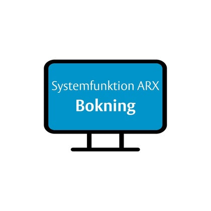 Systemfunktion ARX Bokning (Rexel)