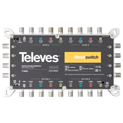 SWITCH NEVO 9x9x8 REF 714601 (Rexel)