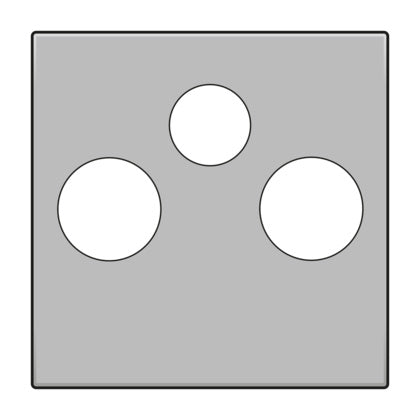 CENTRUMPL TV/FM/SAT, SILVER (Rexel)