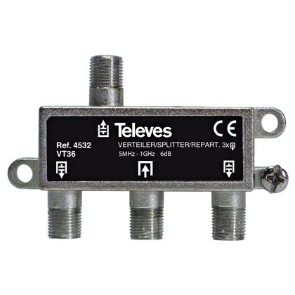 FÖRDELARE F 5-1000MHZ 3-VÄG (Rexel)