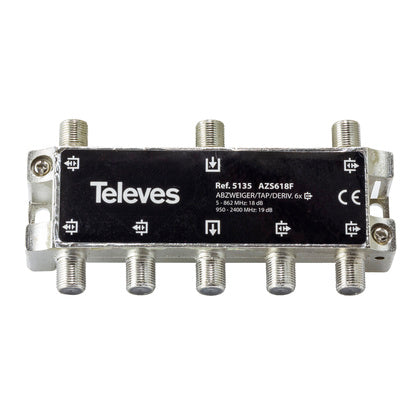 AVTAPP F 5-2400MHZ 6-VÄG (Rexel)