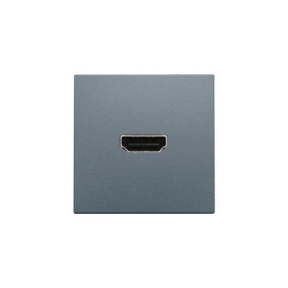 Centr. HDMI-HDMI, alugrå (Rexel)
