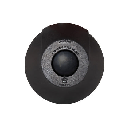 Brandvarnare 230V ink 9V,svart (Rexel)