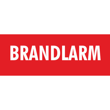 Skylt Brandlarm (Rexel)
