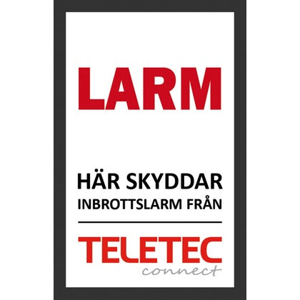 LARMSKYLT 47X73MM (Rexel)