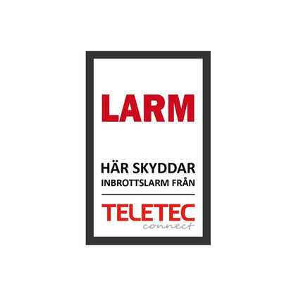 LARMSKYLT 65X100MM (Rexel)